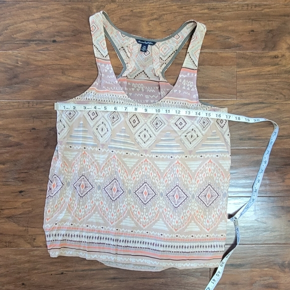 American Eagle Aztec Design Size Medium  Tank Top - Picture 5 of 7